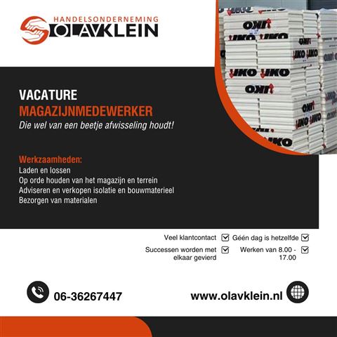 Magazijnmedewerker